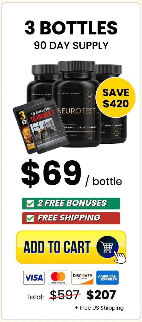 NeuroTest 3 bottles